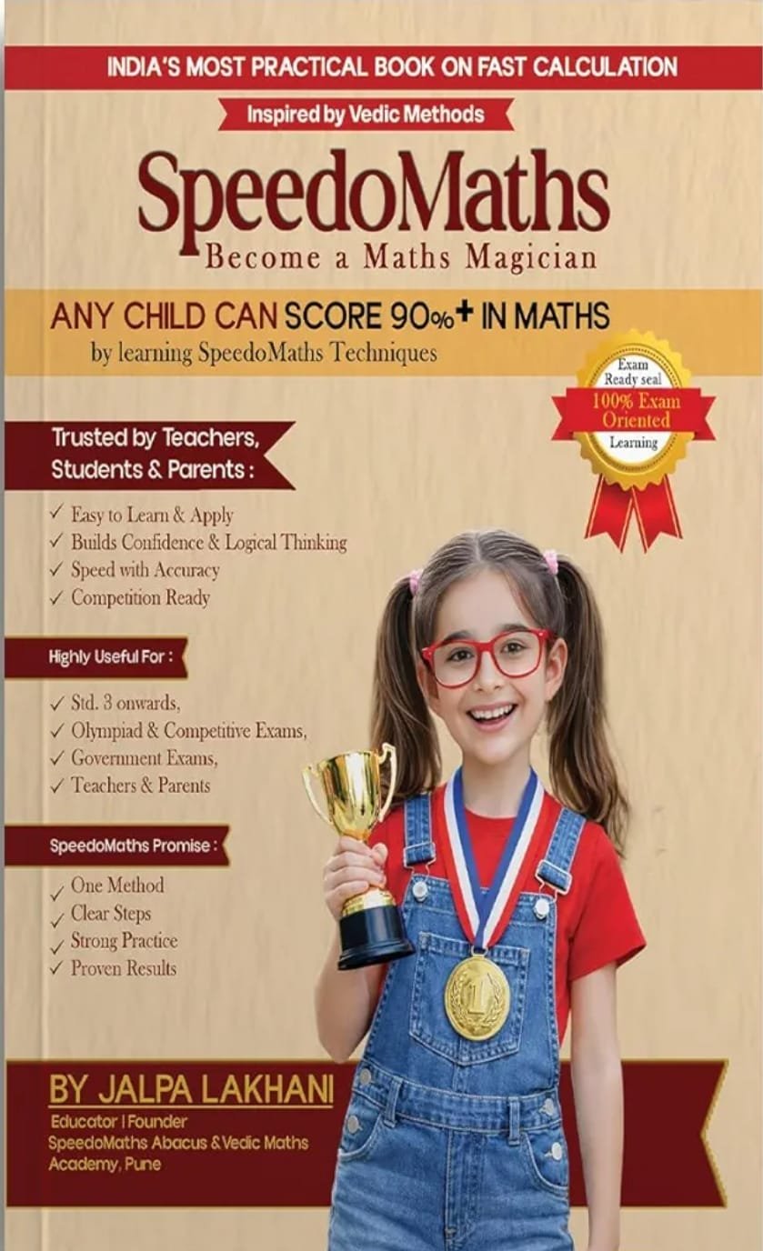 SpeedoMaths — Become a Maths Magician, book by Jalpa Lakhani